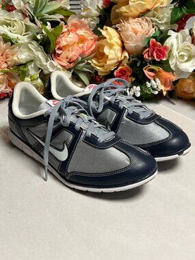 Nike Oceania NM Sneakers Blue Gray White Size 9